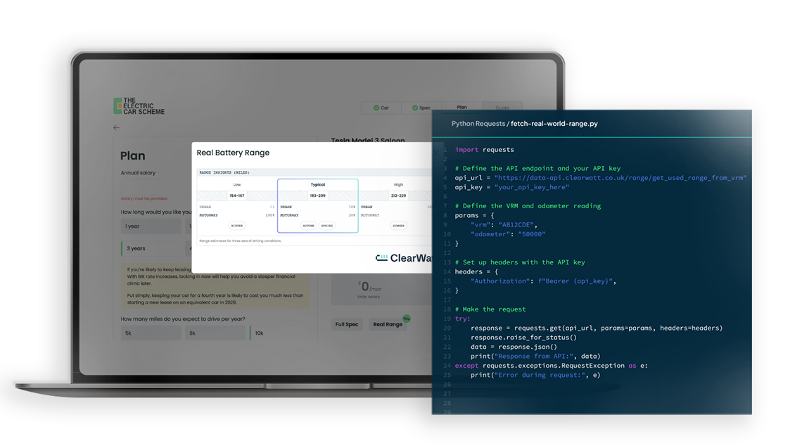 CW products illustration
